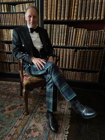 Sir Adam Fergusson in Trews