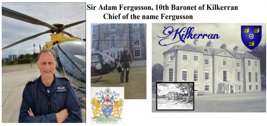 Sir Adam Fergusson and Kilkeran