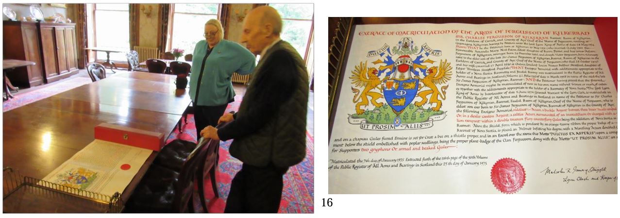 Coat of Arms With Sir Charles